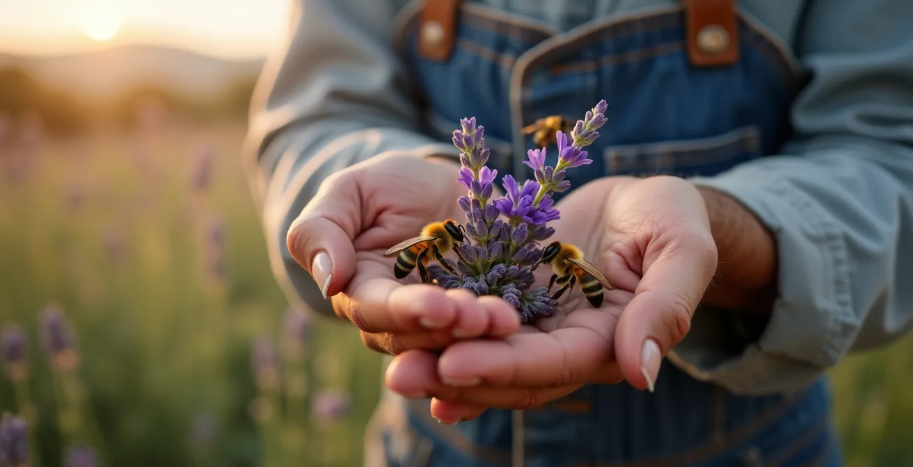 Diversidad de polinizadores nativos en flores de cultivo español