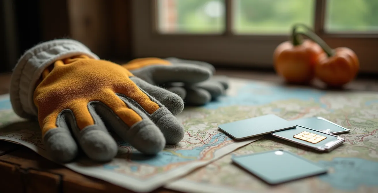 Kit de bienvenida para temporeros con materiales en varios idiomas